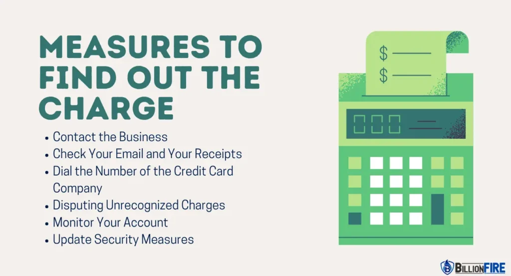 Measures to Find Out the 50 Beale Street San Francisco Charge on Credit Card