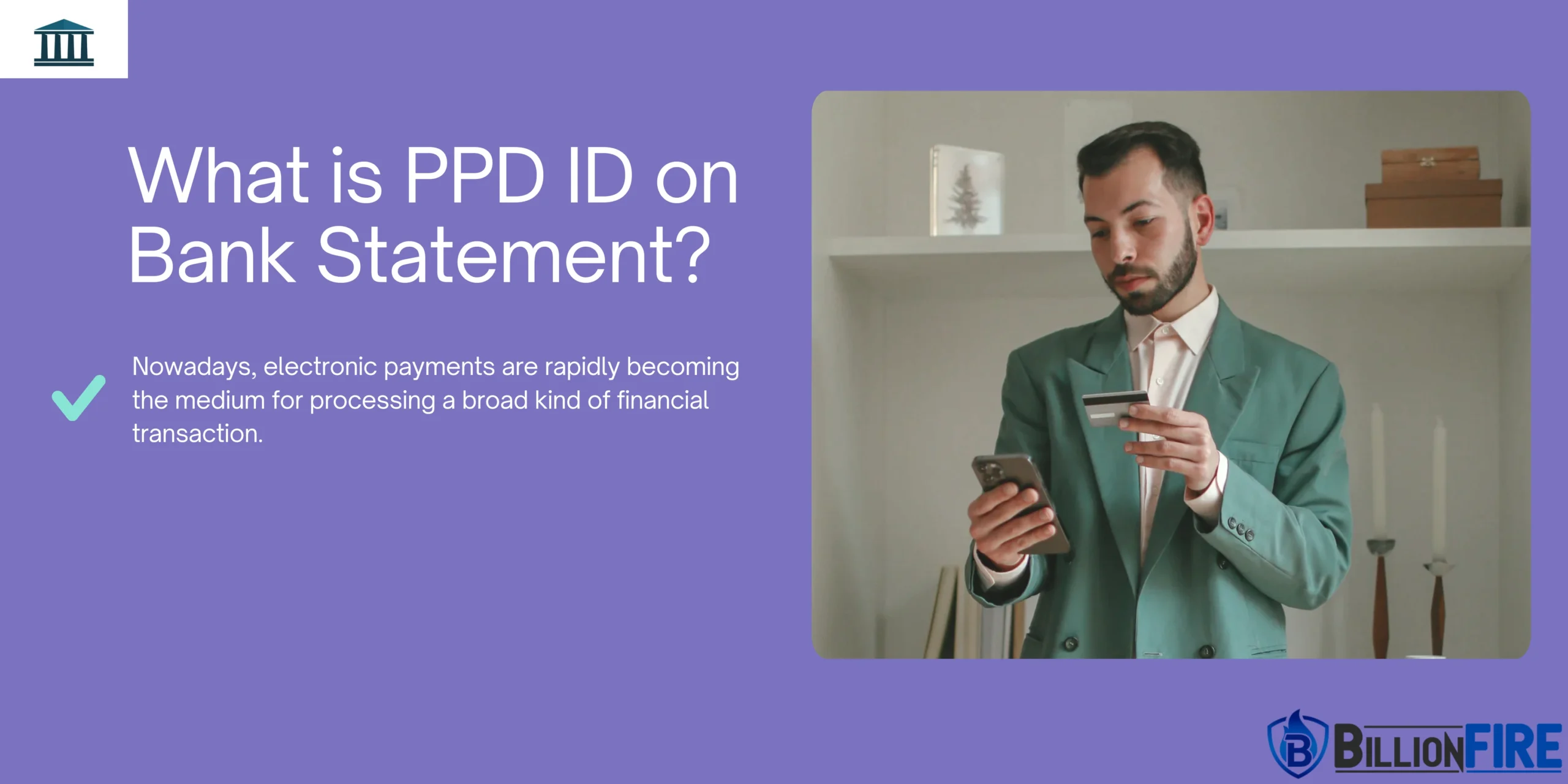 What is PPD ID on Bank Statement?