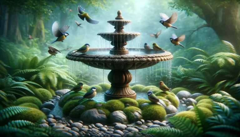 The Allure of Outdoor Bird Water Fountains A Guide to Attracting Feathered Friends