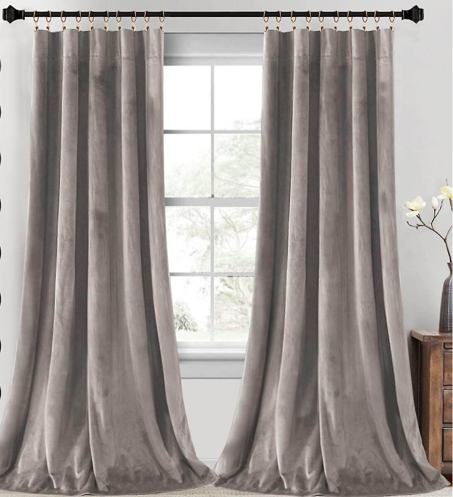 Velvet Curtains in Different Colors