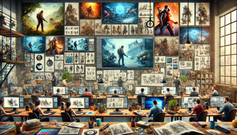 From Concept to Creation: The Game Art Outsourcing Process Explained