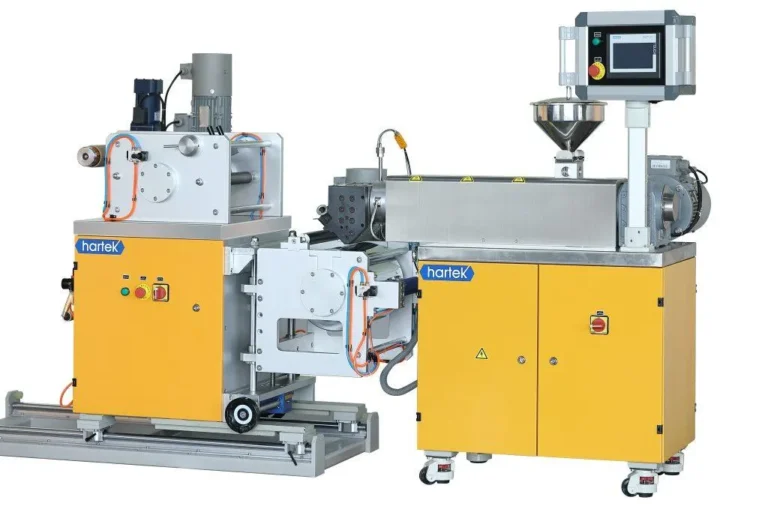 Film extrusion casting experimental equipment