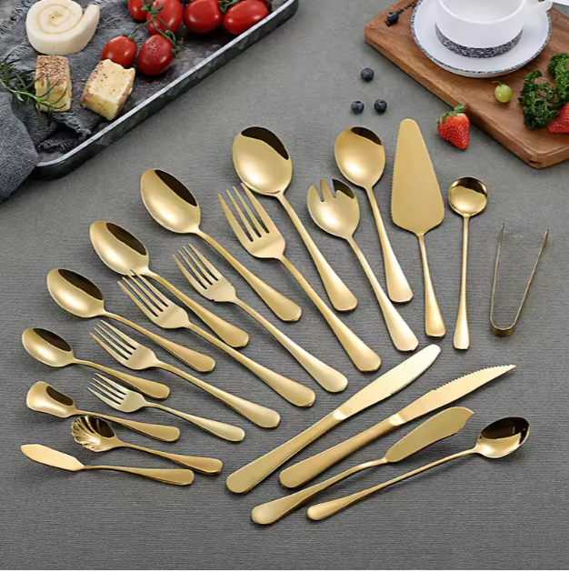 Bulk Gold Flatware