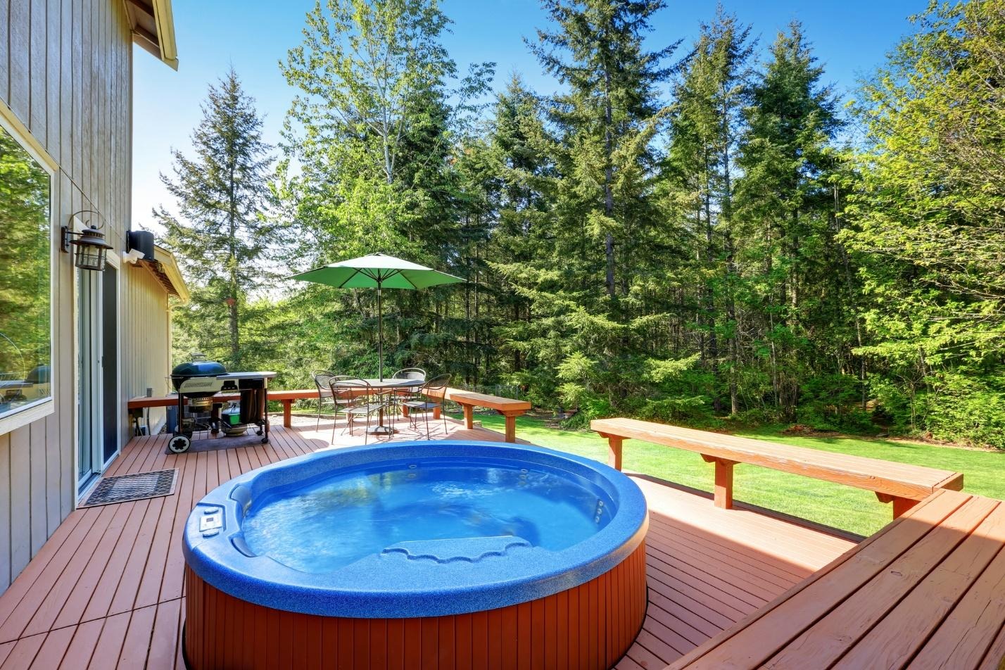 Spa Comfort for Relaxing Backyard Living