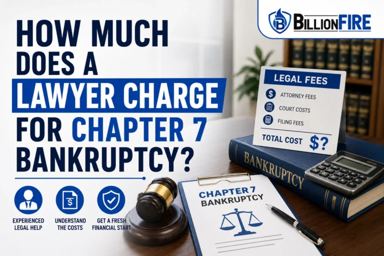 How much does a lawyer charges for chapter 7 bankruptcy