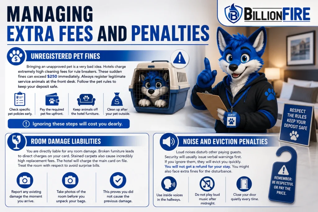 furry con hotel charges explained