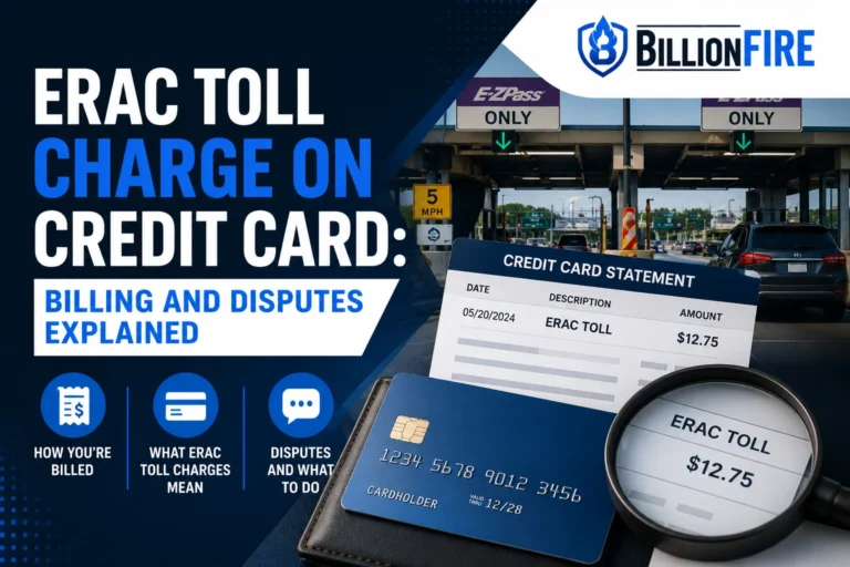 ERAC Toll Charge On Credit Card