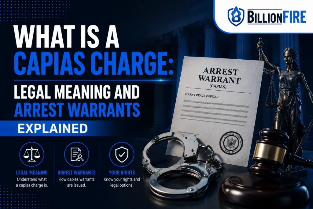 What Is A Capias Charge Legal Meaning And Arrest Warrants Explained