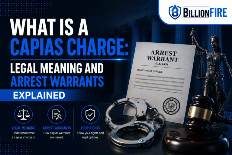 What Is A Capias Charge Legal Meaning And Arrest Warrants Explained