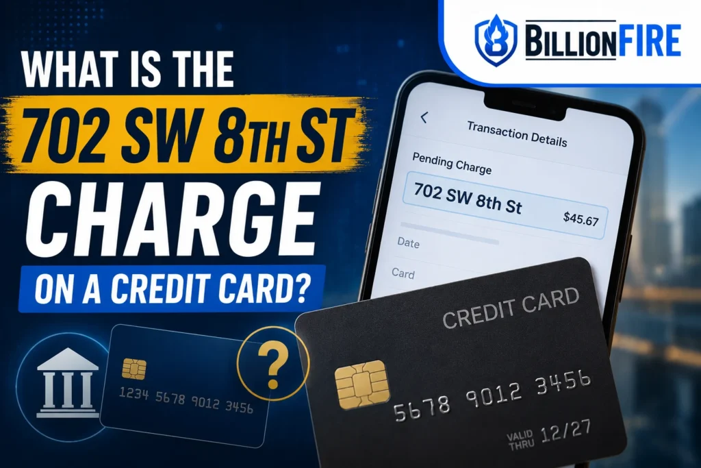What Is The 702 SW 8th St Charge On A Credit Card