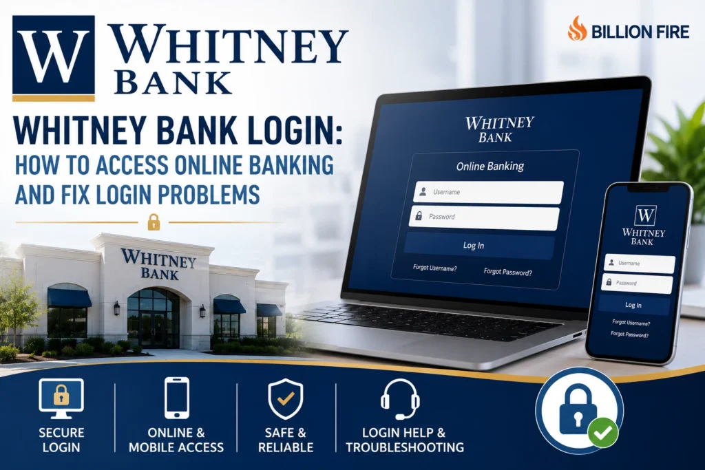 whitney bank login