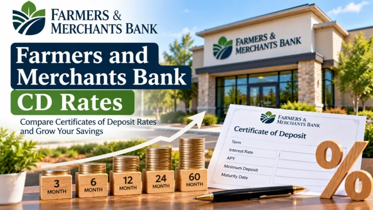 farmers and merchants bank cd rates