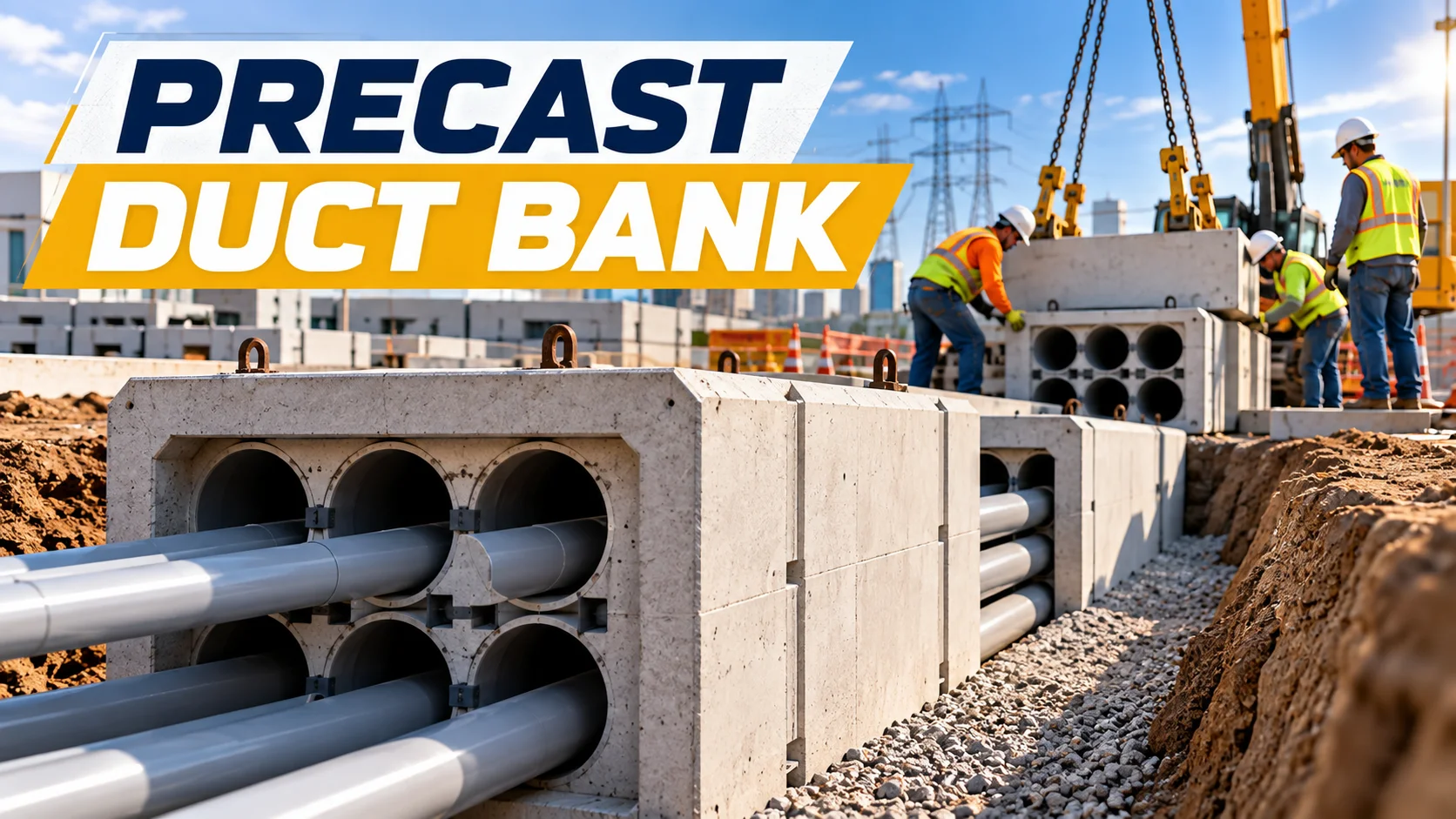 precast duct bank