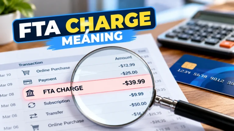FTA Charge Meaning Explained