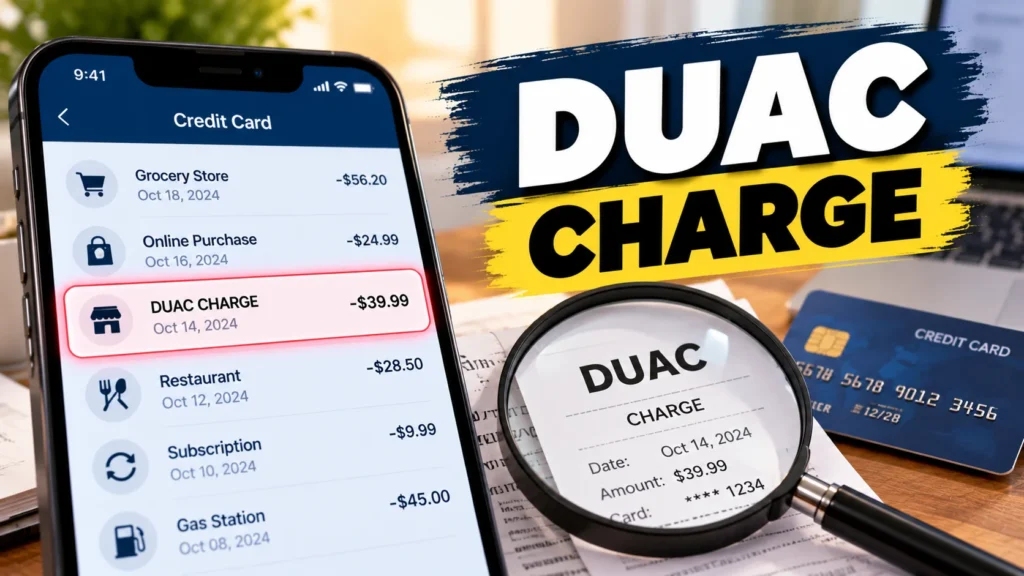 Investigating the DUAC Charge